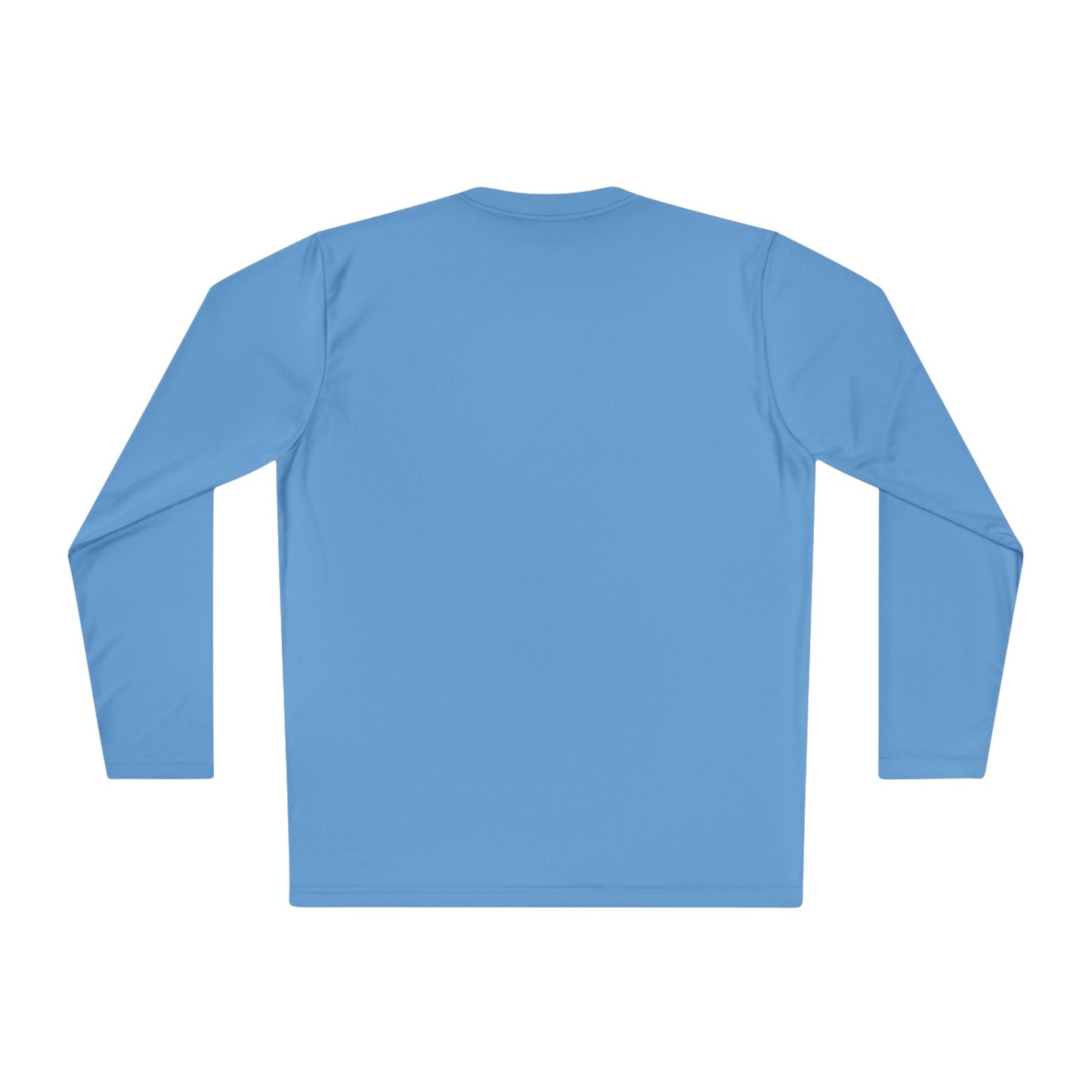 Unisex Lightweight Long Sleeve Tee with Mountain Sunset Design | Perfect for Casual Outings, Travel, Gifts, or Layering in Any Season,